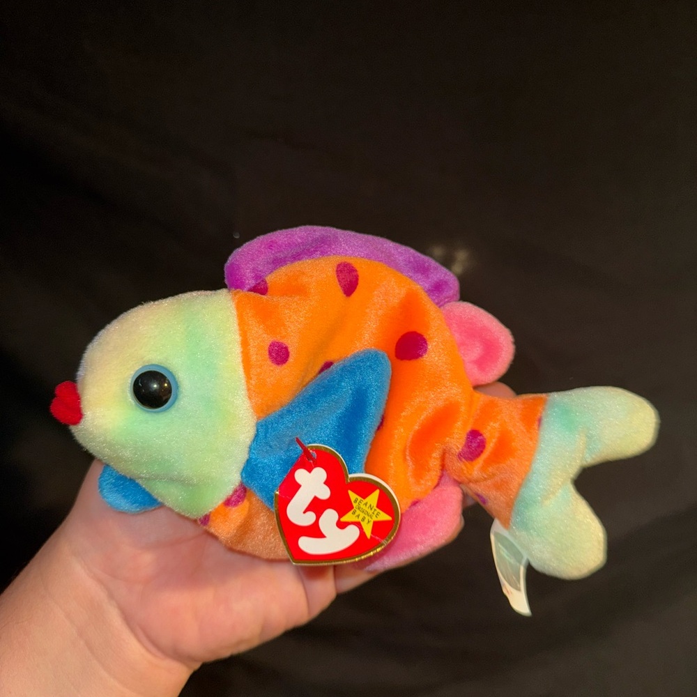 LIPS the Fish Ty Beanie Babies (Retired)